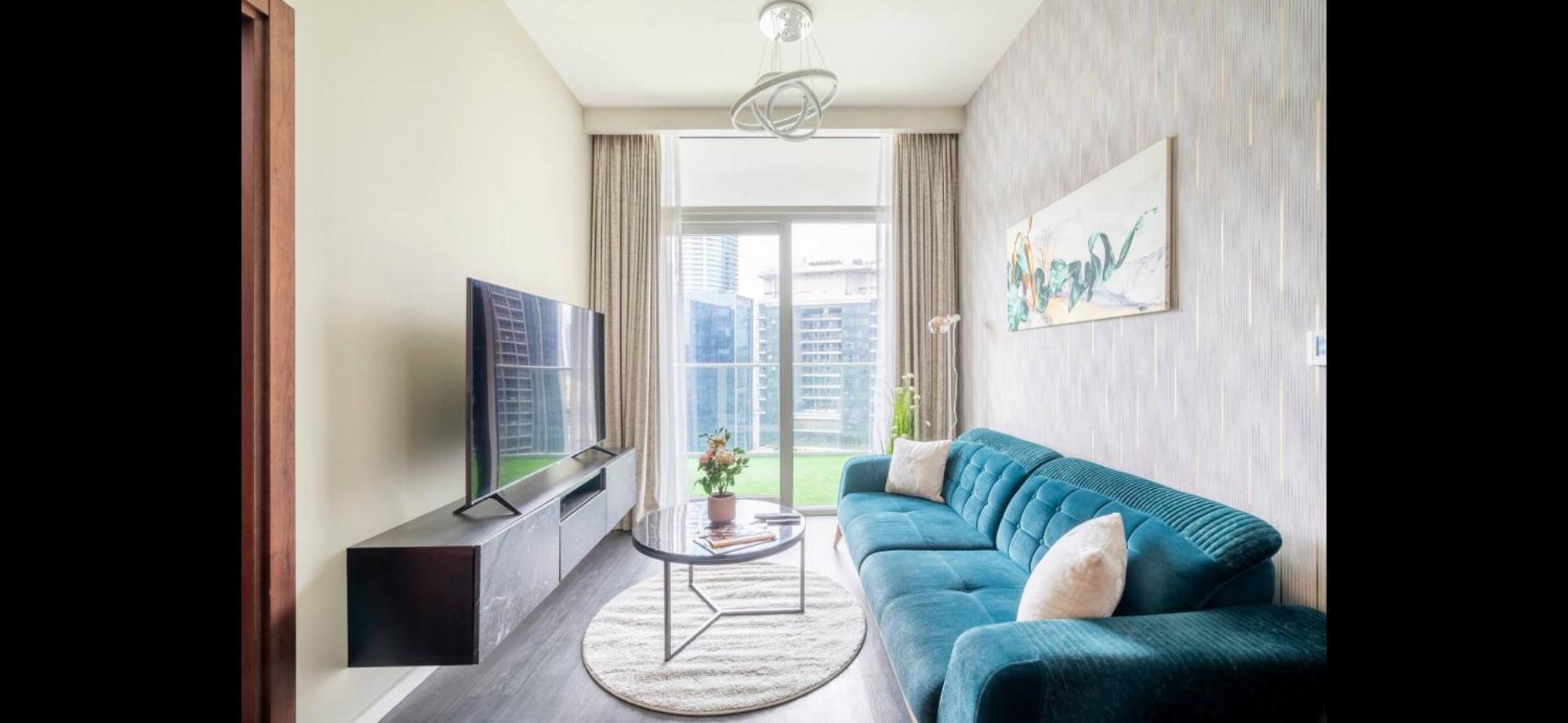 Luxury 2 Bedroom With Burj Khalifa View Дубай Екстериор снимка