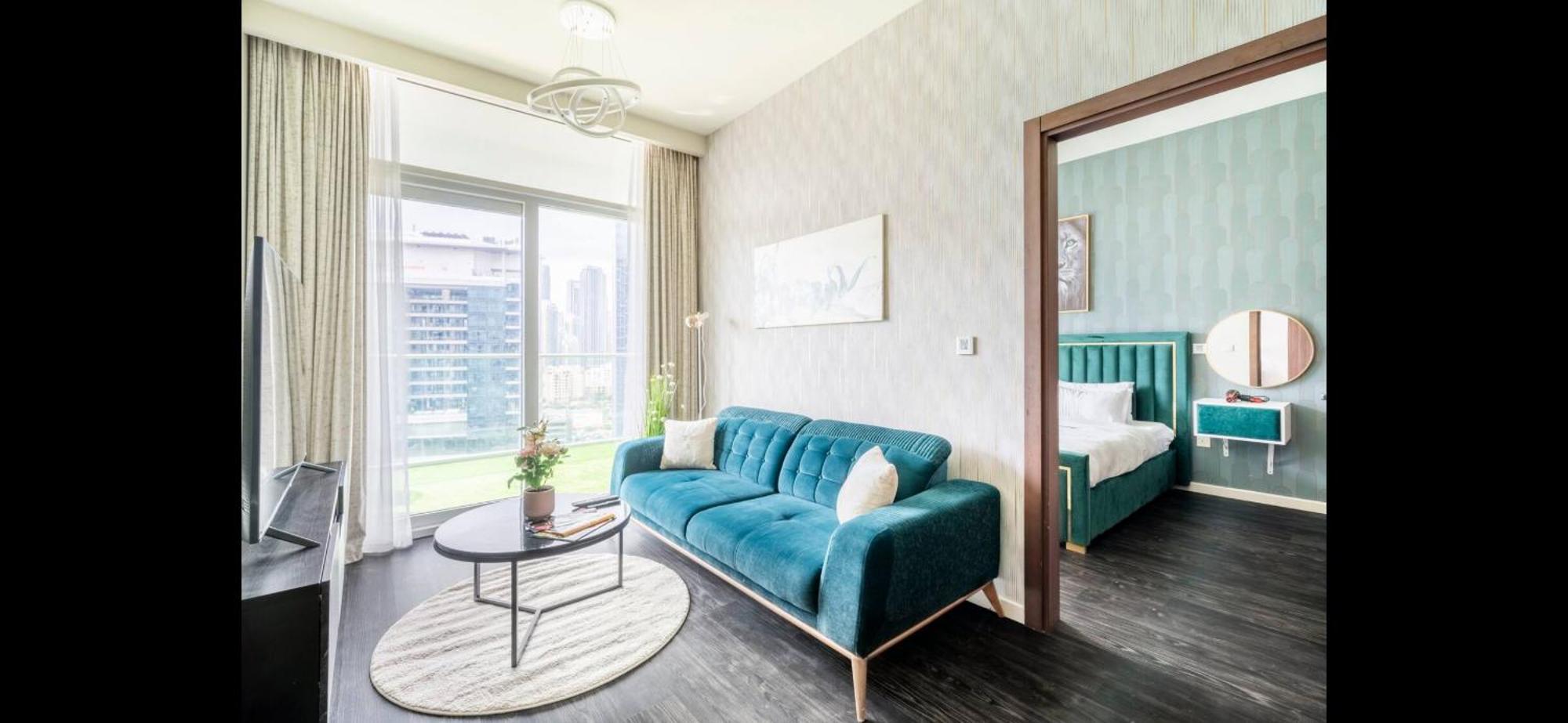 Luxury 2 Bedroom With Burj Khalifa View Дубай Екстериор снимка