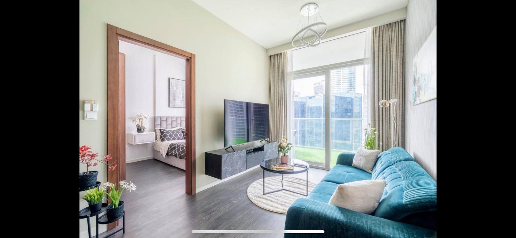 Luxury 2 Bedroom With Burj Khalifa View Дубай Екстериор снимка