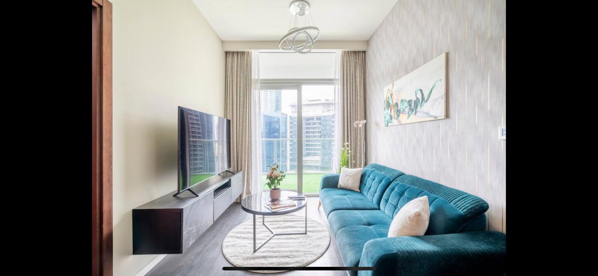 Luxury 2 Bedroom With Burj Khalifa View Дубай Екстериор снимка
